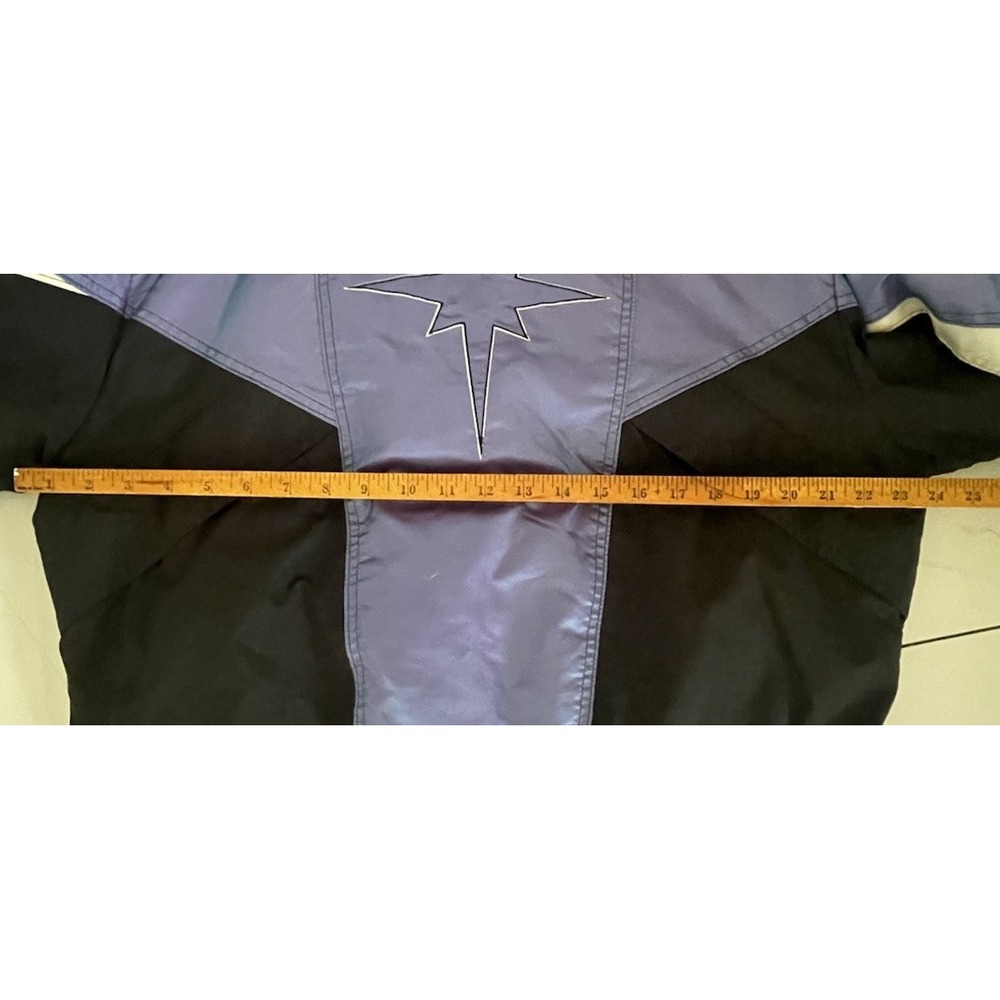 Polaris Snowmobile Jacket Insulated Purple Black Women XL Winter Coat USA 90's - Picture 16 of 16